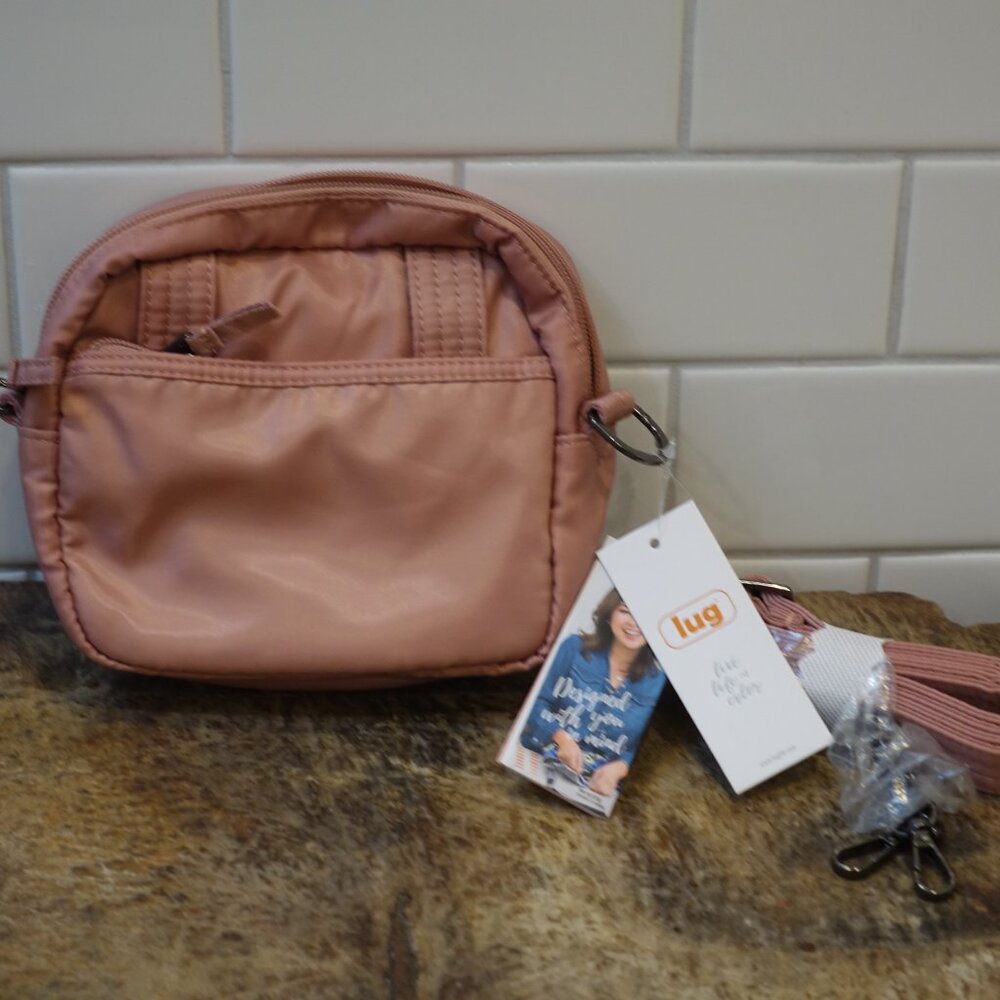 Lug Blush Pink Swing Crossbody Bag - NWT - Picture 2 of 6